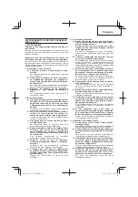 Предварительный просмотр 43 страницы Hitachi CD 36DAL Handling Instructions Manual