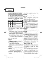 Предварительный просмотр 50 страницы Hitachi CD 36DAL Handling Instructions Manual