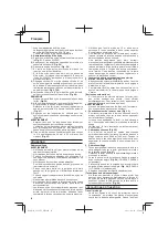 Предварительный просмотр 52 страницы Hitachi CD 36DAL Handling Instructions Manual