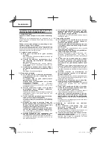 Предварительный просмотр 74 страницы Hitachi CD 36DAL Handling Instructions Manual