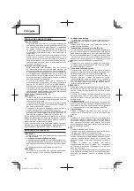 Предварительный просмотр 116 страницы Hitachi CD 36DAL Handling Instructions Manual