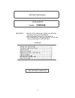 Preview for 1 page of Hitachi CDR-8130 Instruction Manual