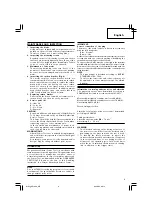 Предварительный просмотр 7 страницы Hitachi CE 16SA Handling Instructions Manual
