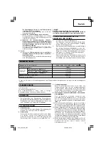 Предварительный просмотр 9 страницы Hitachi CE 16SA Handling Instructions Manual