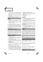Предварительный просмотр 14 страницы Hitachi CE 16SA Handling Instructions Manual