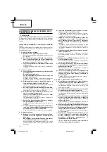 Предварительный просмотр 16 страницы Hitachi CE 16SA Handling Instructions Manual