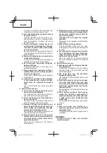 Предварительный просмотр 4 страницы Hitachi CE 18DSL Instruction Manual