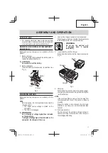 Предварительный просмотр 11 страницы Hitachi CE 18DSL Instruction Manual