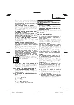 Предварительный просмотр 21 страницы Hitachi CE 18DSL Instruction Manual