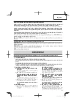 Preview for 35 page of Hitachi CE 18DSL Instruction Manual