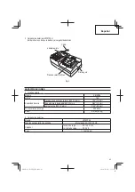 Предварительный просмотр 43 страницы Hitachi CE 18DSL Instruction Manual