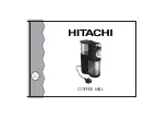 Hitachi CFM1 Manual предпросмотр