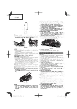 Предварительный просмотр 44 страницы Hitachi CG 10DL Handling Instructions Manual