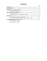 Preview for 3 page of Hitachi CG 10DL Technical Data And Service Manual