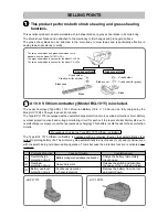 Предварительный просмотр 4 страницы Hitachi CG 10DL Technical Data And Service Manual