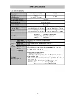 Preview for 7 page of Hitachi CG 10DL Technical Data And Service Manual