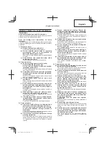 Предварительный просмотр 13 страницы Hitachi CG 14DSDL Handling Instructions Manual