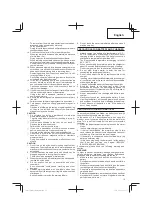 Предварительный просмотр 15 страницы Hitachi CG 14DSDL Handling Instructions Manual