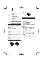 Предварительный просмотр 18 страницы Hitachi CG 14DSDL Handling Instructions Manual