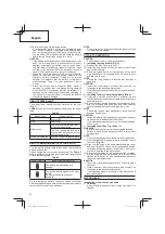 Предварительный просмотр 20 страницы Hitachi CG 14DSDL Handling Instructions Manual