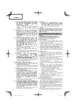 Предварительный просмотр 26 страницы Hitachi CG 14DSDL Handling Instructions Manual