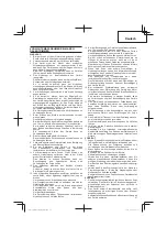 Предварительный просмотр 27 страницы Hitachi CG 14DSDL Handling Instructions Manual