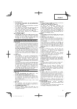 Предварительный просмотр 35 страницы Hitachi CG 14DSDL Handling Instructions Manual