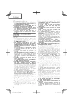 Предварительный просмотр 40 страницы Hitachi CG 14DSDL Handling Instructions Manual