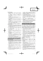 Предварительный просмотр 41 страницы Hitachi CG 14DSDL Handling Instructions Manual