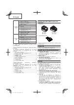 Предварительный просмотр 44 страницы Hitachi CG 14DSDL Handling Instructions Manual