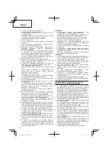 Предварительный просмотр 68 страницы Hitachi CG 14DSDL Handling Instructions Manual