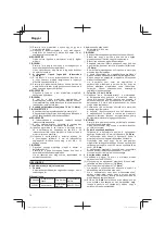 Предварительный просмотр 74 страницы Hitachi CG 14DSDL Handling Instructions Manual