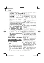 Предварительный просмотр 80 страницы Hitachi CG 14DSDL Handling Instructions Manual