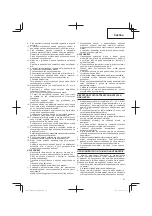 Предварительный просмотр 81 страницы Hitachi CG 14DSDL Handling Instructions Manual