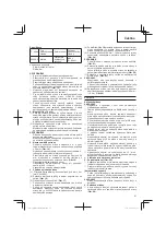 Предварительный просмотр 87 страницы Hitachi CG 14DSDL Handling Instructions Manual