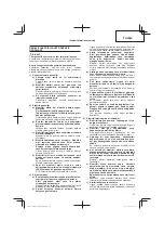 Предварительный просмотр 91 страницы Hitachi CG 14DSDL Handling Instructions Manual