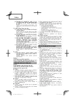 Предварительный просмотр 92 страницы Hitachi CG 14DSDL Handling Instructions Manual