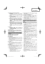 Предварительный просмотр 117 страницы Hitachi CG 14DSDL Handling Instructions Manual