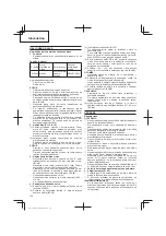 Preview for 124 page of Hitachi CG 14DSDL Handling Instructions Manual