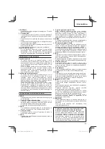 Предварительный просмотр 125 страницы Hitachi CG 14DSDL Handling Instructions Manual