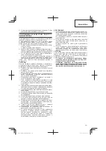 Предварительный просмотр 131 страницы Hitachi CG 14DSDL Handling Instructions Manual