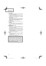 Предварительный просмотр 138 страницы Hitachi CG 14DSDL Handling Instructions Manual