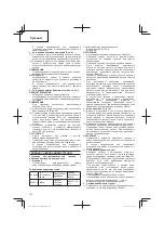 Предварительный просмотр 150 страницы Hitachi CG 14DSDL Handling Instructions Manual