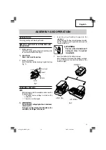 Предварительный просмотр 13 страницы Hitachi CG 18DSDL Safety Instructions And Instruction Manual