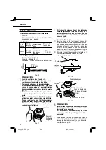 Предварительный просмотр 66 страницы Hitachi CG 18DSDL Safety Instructions And Instruction Manual