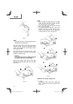 Preview for 10 page of Hitachi CG 22 EAD (SL) Safety Instructions And Instruction Manual