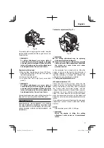 Preview for 15 page of Hitachi CG 22 EAD (SL) Safety Instructions And Instruction Manual