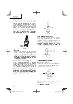 Предварительный просмотр 34 страницы Hitachi CG 22 EAD (SL) Safety Instructions And Instruction Manual