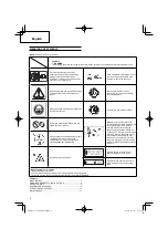 Preview for 6 page of Hitachi CG 22EAB (L) Handling Instructions Manual