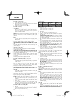 Preview for 10 page of Hitachi CG 22EAB (L) Handling Instructions Manual